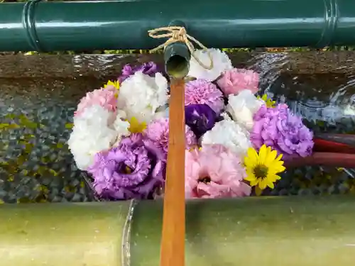 伊和志津神社の手水舎