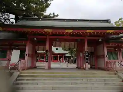 長田神社の山門・神門