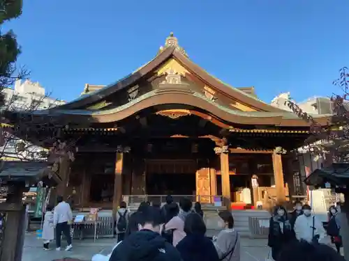 湯島天満宮の本殿・本堂