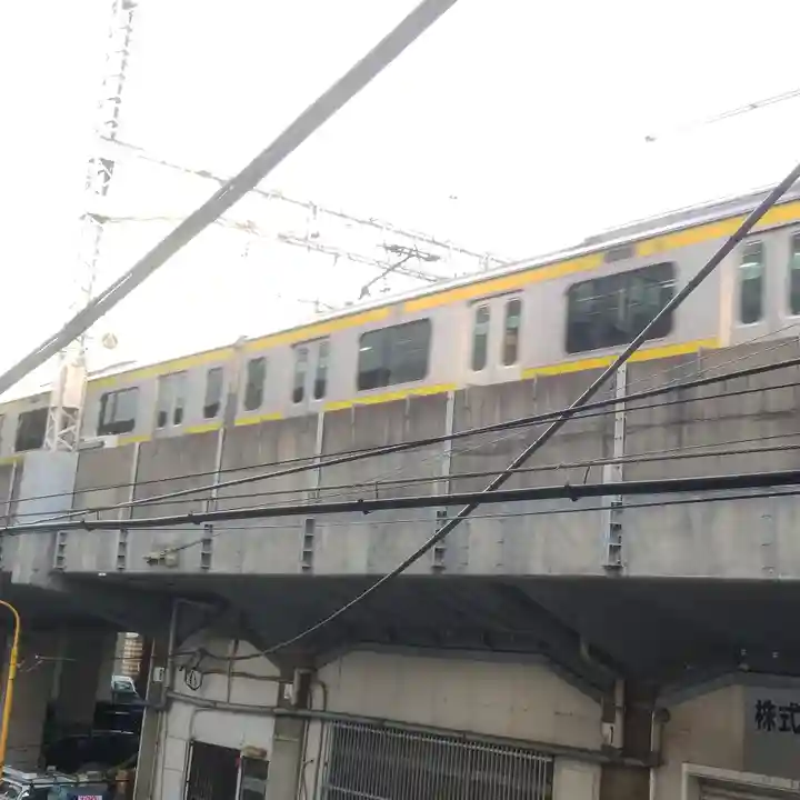 永倉稲荷神社の周辺