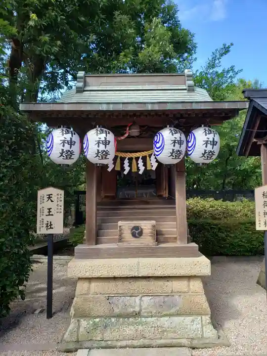 中野沼袋氷川神社の末社・摂社
