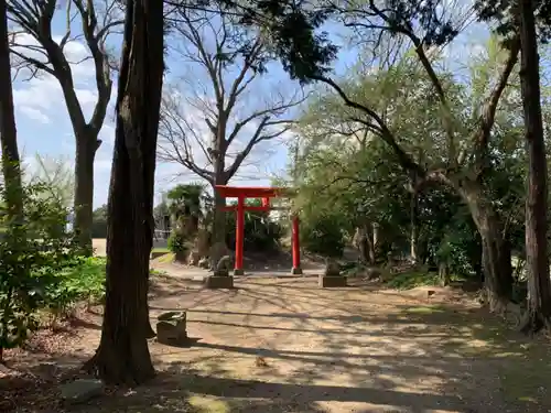 熊野神社の鳥居