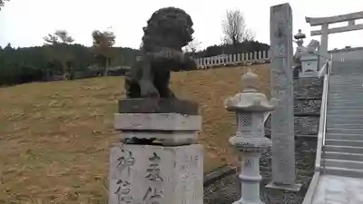 高木神社の狛犬