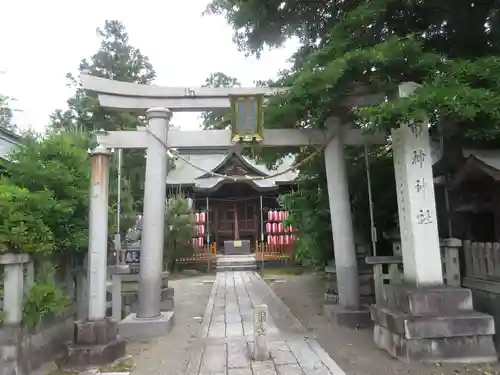 市神神社の鳥居