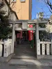 大松稲荷神社の鳥居