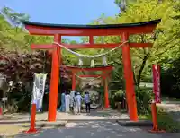 虻田神社の鳥居
