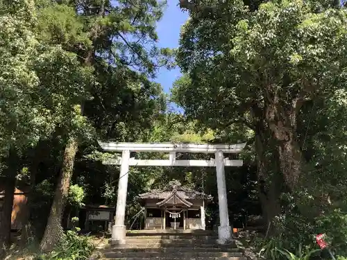 本城神社の鳥居