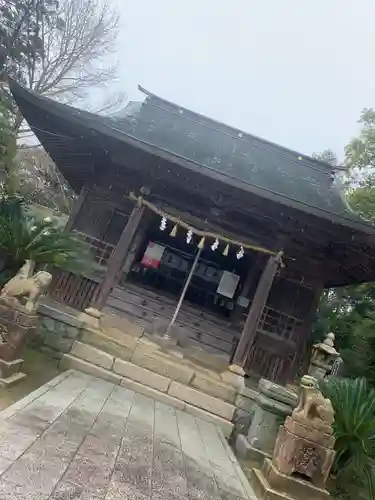 杜屋神社の本殿