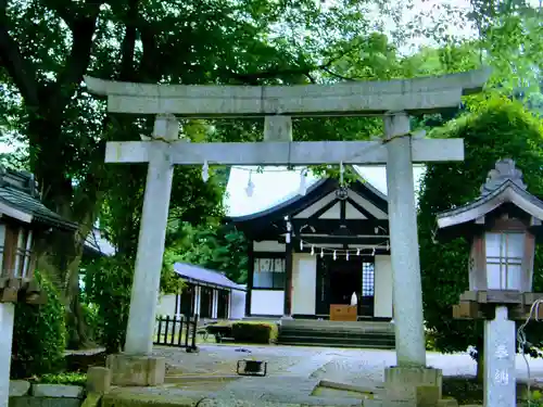 七郷神社の鳥居