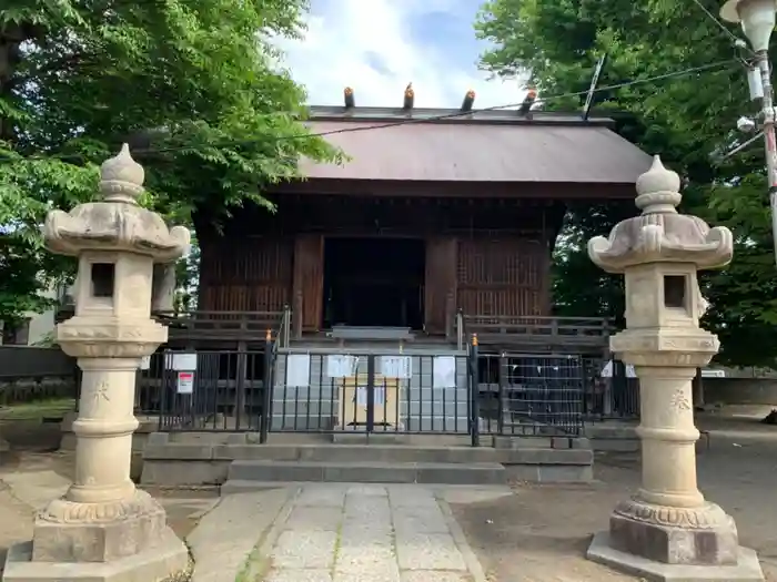 二子神社の本殿