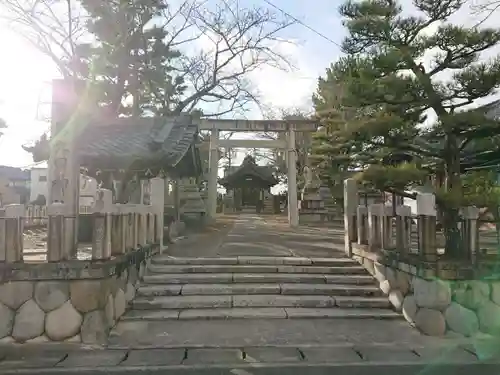 彦丸田神社の鳥居