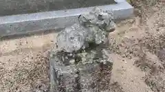 普門寺の狛犬