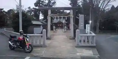岩井八坂神社の鳥居