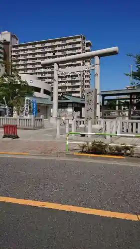 胡録神社の鳥居