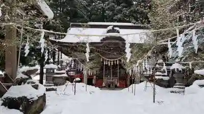 蔵王刈田領神社の本殿