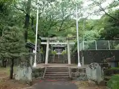 白山社の鳥居