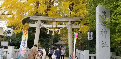 高須香取神社の鳥居