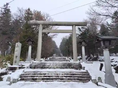 上川神社の鳥居