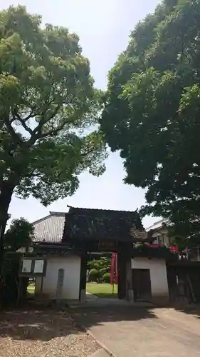 青林山　延命寺の山門・神門