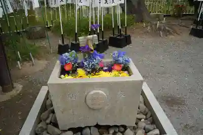 旗上弁財天社の手水舎