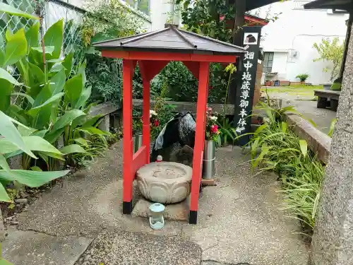 畑中地蔵の地蔵