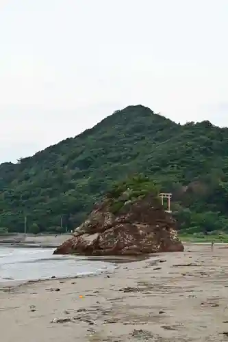 稲佐の浜　弁天島(島根県)