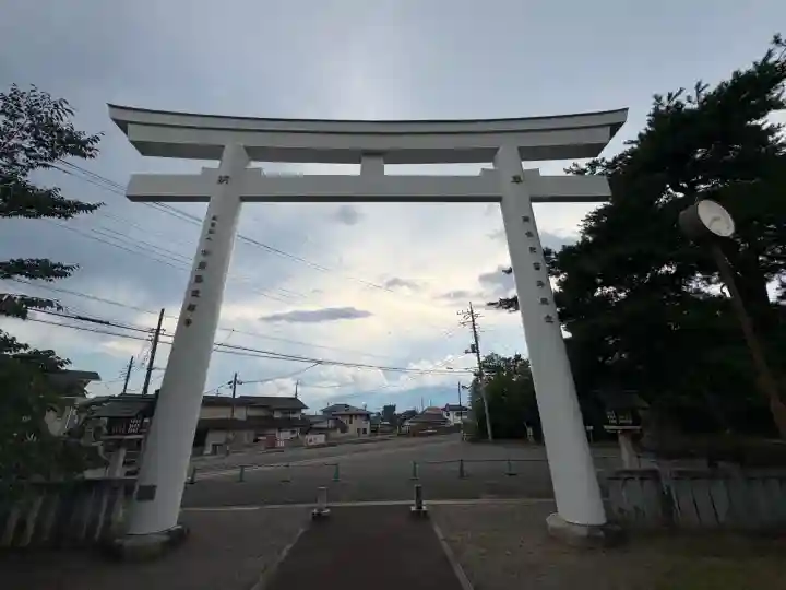 山梨縣護國神社の鳥居