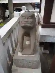 鎧神社の狛犬