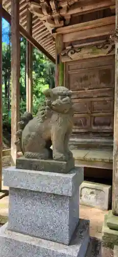 南部神社の狛犬