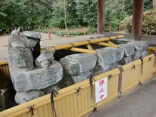 櫻木神社の手水舎