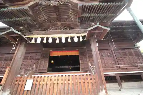 四柱神社の本殿・本堂