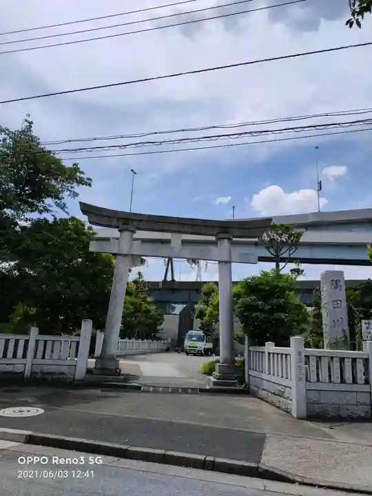 隅田川神社の鳥居