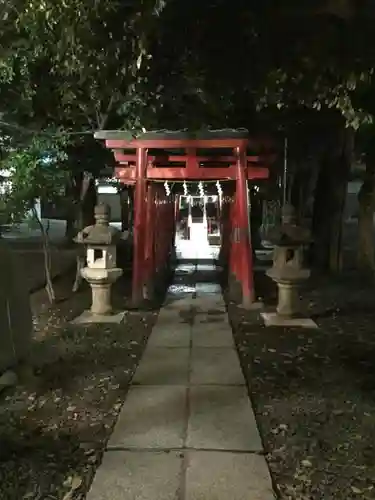 花園神社の鳥居