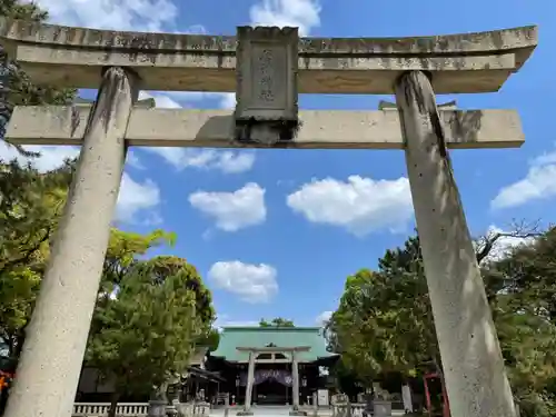 唐津神社の鳥居