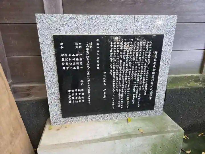 神道大教木曾御嶽川越大教会(埼玉県)