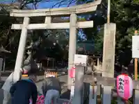井河麻神社の鳥居
