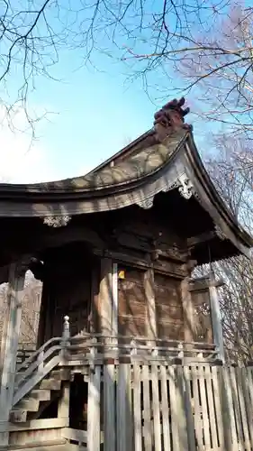 旧信濃神社の本殿・本堂