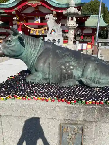 上野天満宮の狛犬