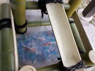 氷室神社の手水舎