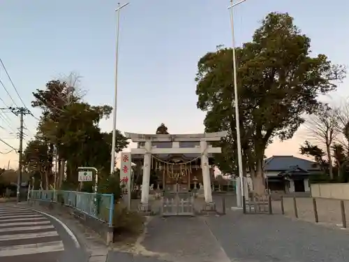 永吉神社の鳥居