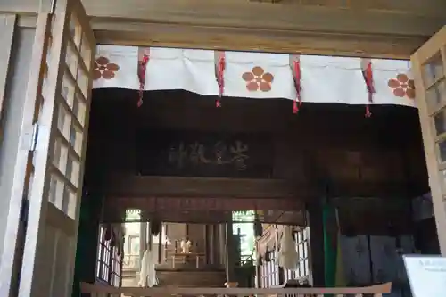 山崎菅原神社の本殿・本堂