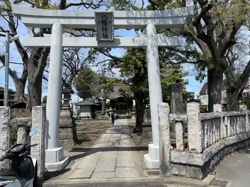 八幡橋八幡神社の鳥居