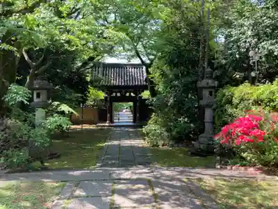 法明寺の山門・神門