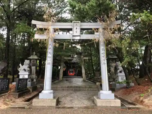 八幡奈多宮の鳥居