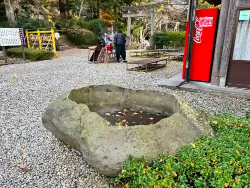 山寺日枝神社の手水舎