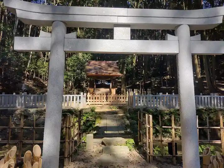 安祥寺の鳥居