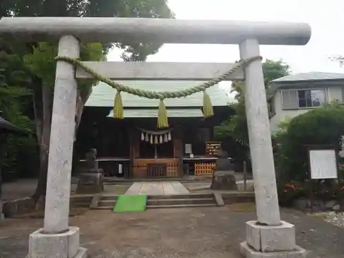 稲荷神社の鳥居