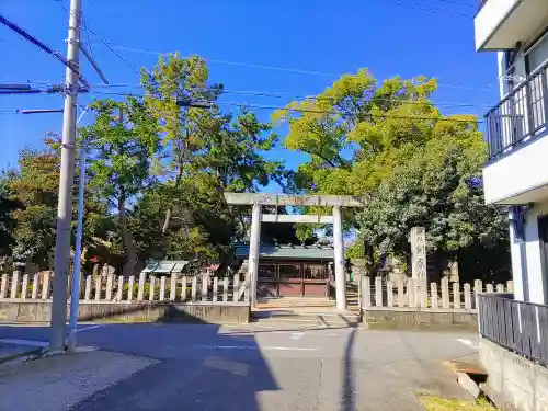 訓原神社の鳥居