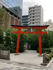 福徳神社（芽吹稲荷）の鳥居