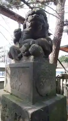 利田神社の狛犬